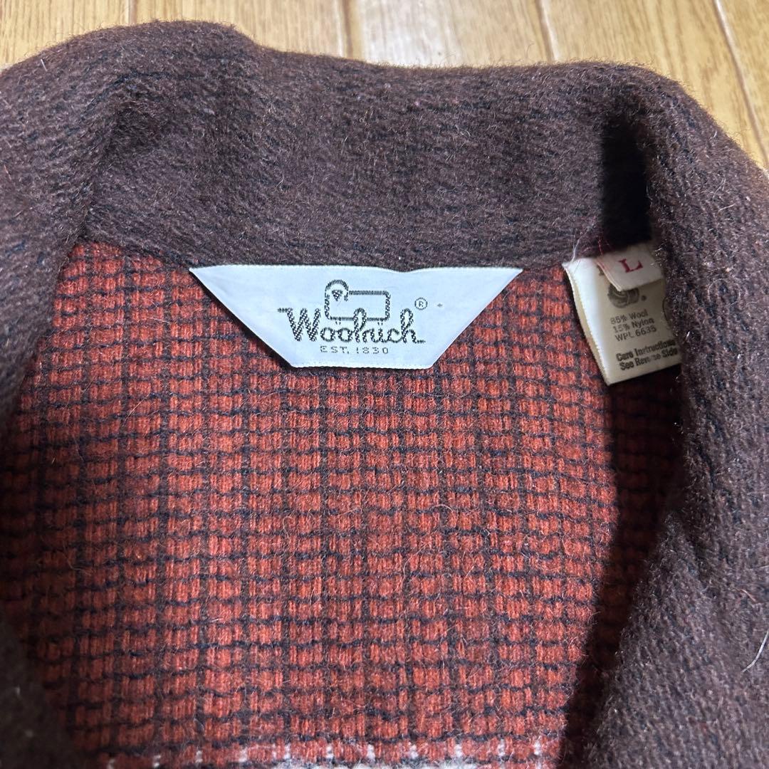 60s/70s/Woolrich/ウールリッチ/ウール/ジャケット/コート/総柄