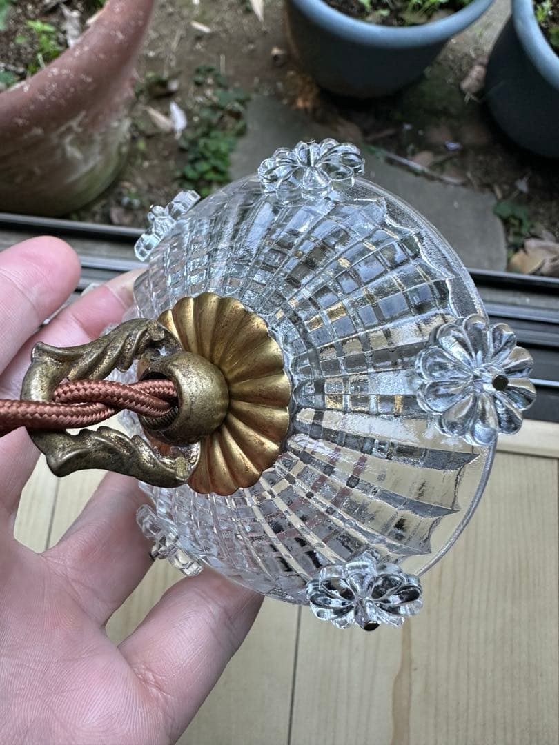 ＊cielページになります＊ スペアドロップ6個が付いたミニシャンデリア＊