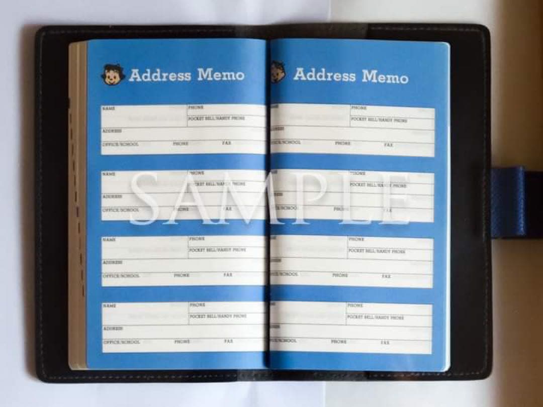 ミスタードーナツ オサムグッズ「原田 治 スケジュール帳（1997年製）」