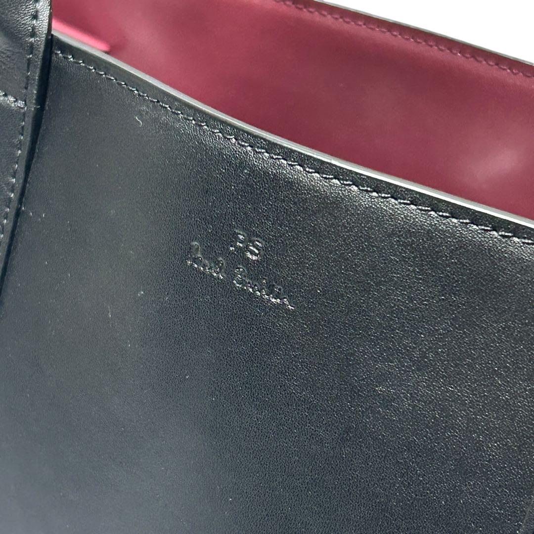 未使用級【P.S PaulSmith】 ビジネス トートバッグ エブリデイ 本革
