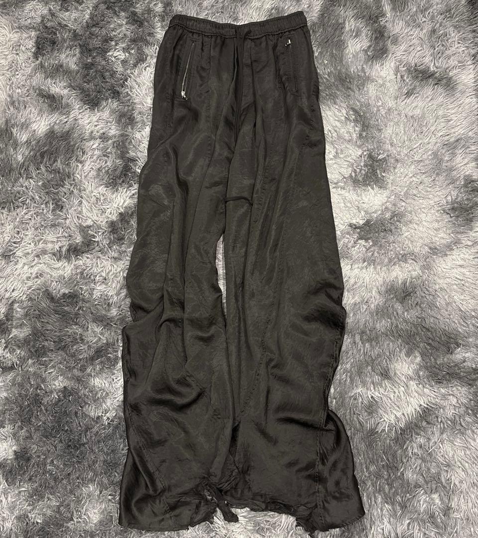 JULIUS ユリウス サテンパンツ ワイドパンツ バギーパンツ サルエルパンツ