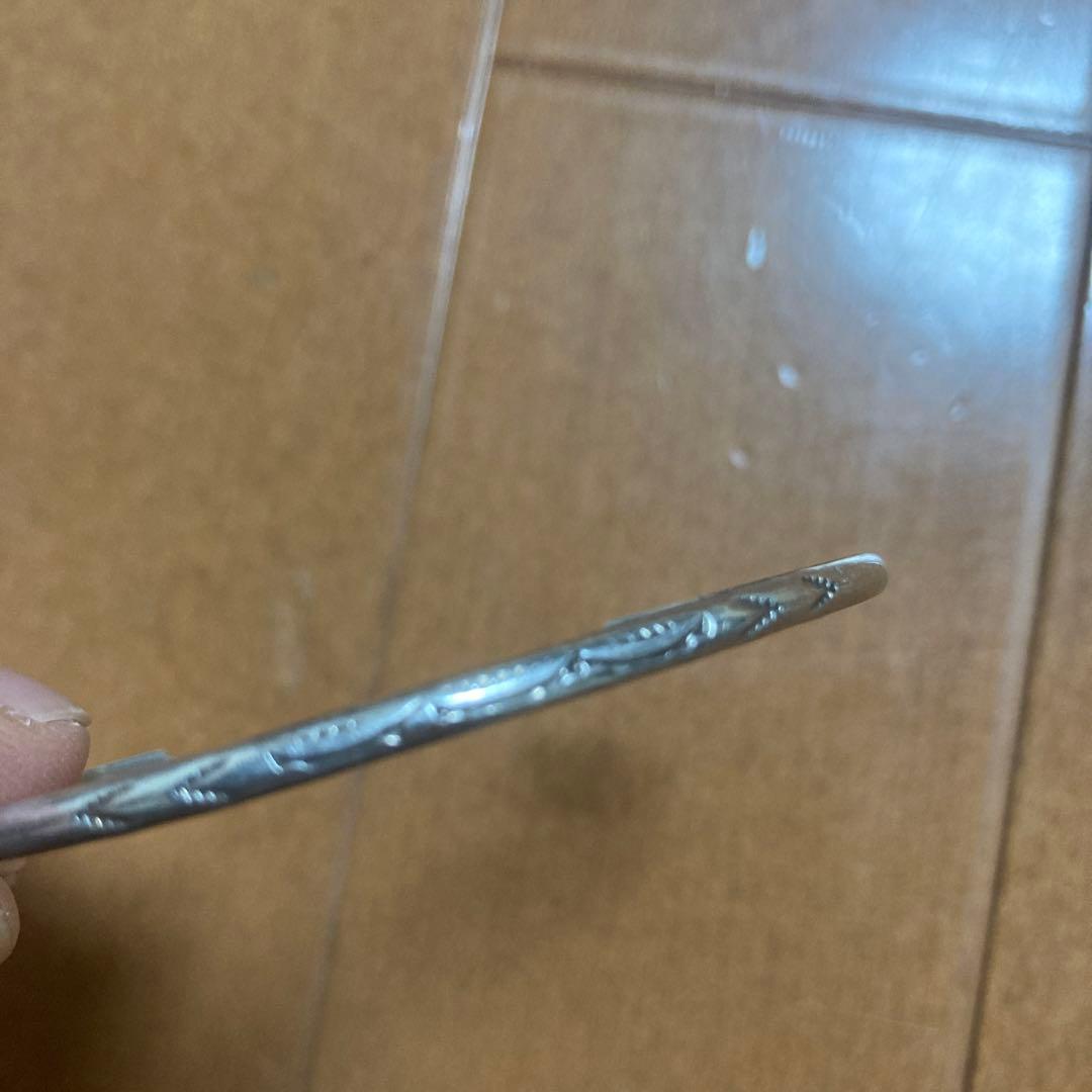 ヤ*ン様 ナバホ　シルバーバングル 3本セット