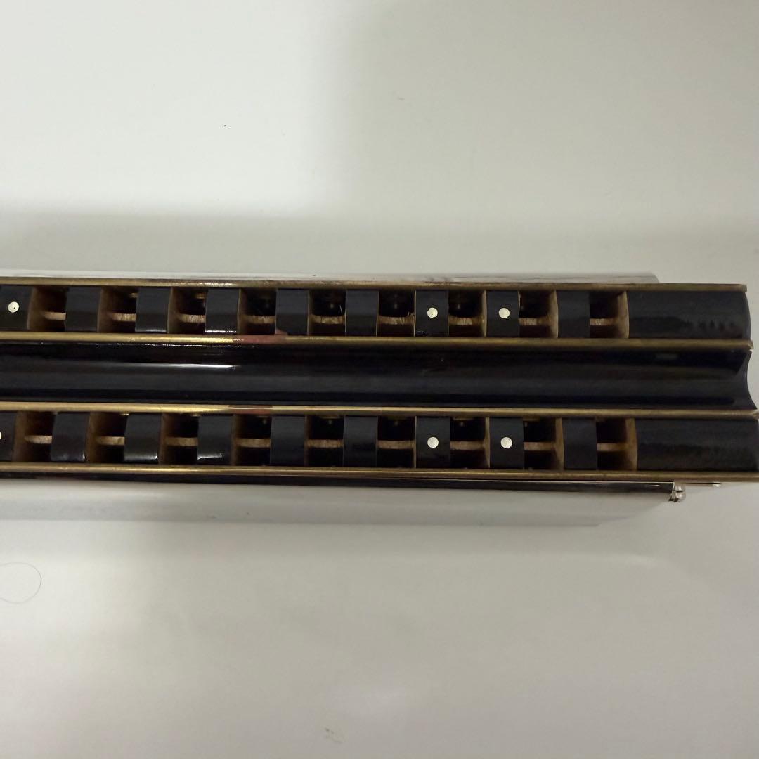 TOMBO トンボ　オクターブバスハーモニカ　アンサンブルハーモニカ　ケース付き