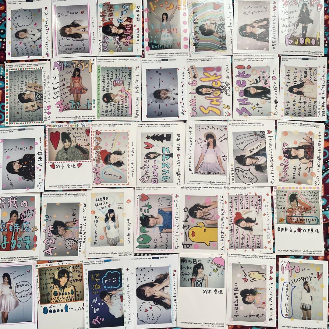 ③鈴木愛理　写真　ポラ