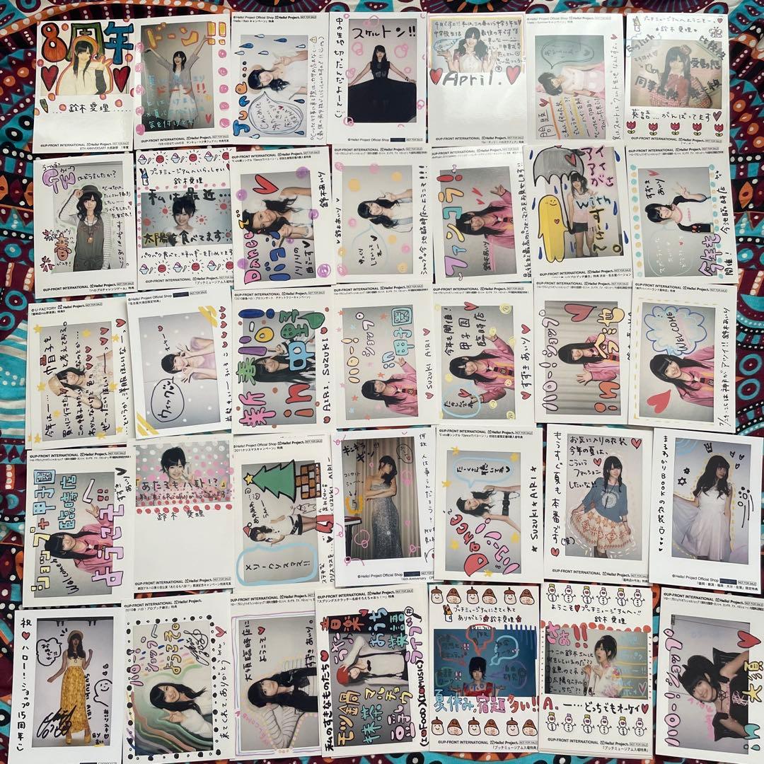 ③鈴木愛理　写真　ポラ