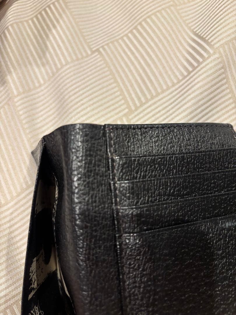 【Vivienne Westwood】ブラック三つ折り財布