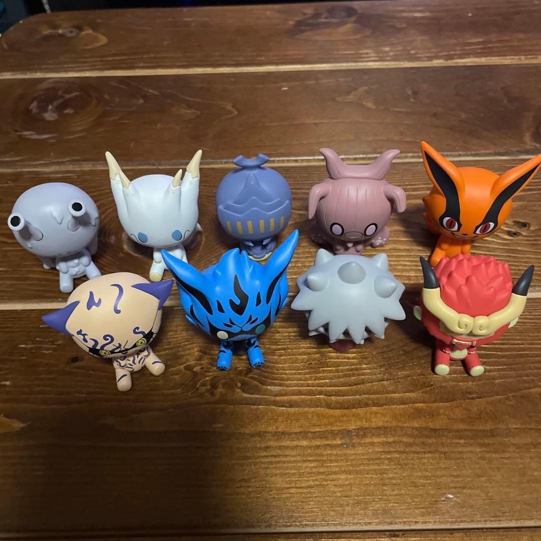一番くじ　NARUTO E賞 尾獣ちょこのっこ　コンプリートセット