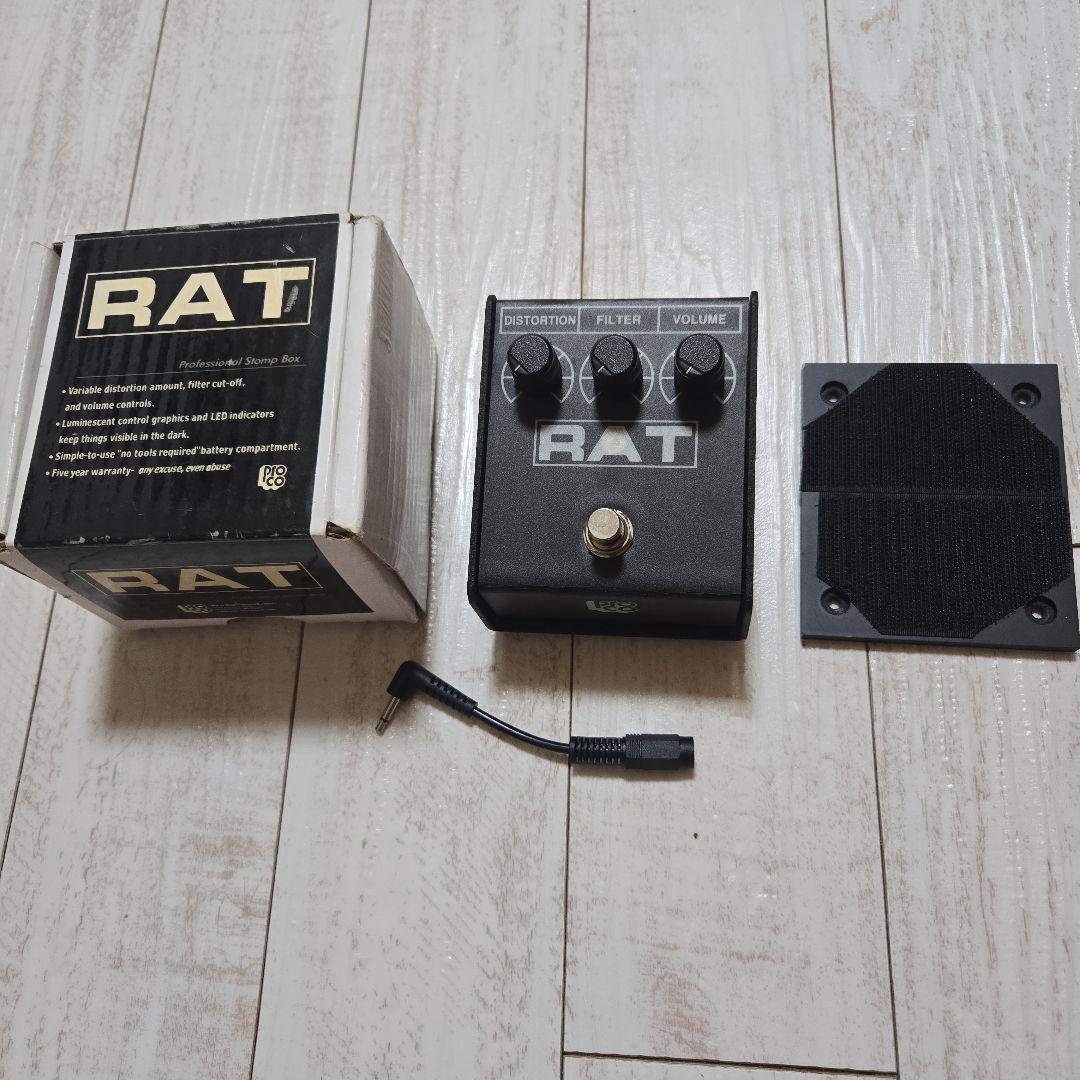 proco RAT2 ギターエフェクター 台座 変換ケーブル付き