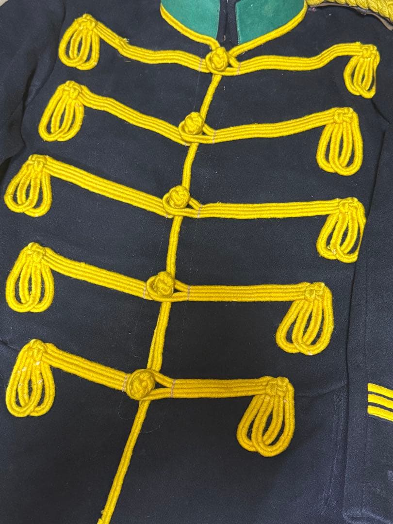 官給品 騎兵第五聯隊上等兵 肋骨服(明治十九年制定)