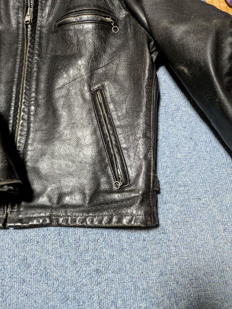 Schott　ライダース　シングル 38