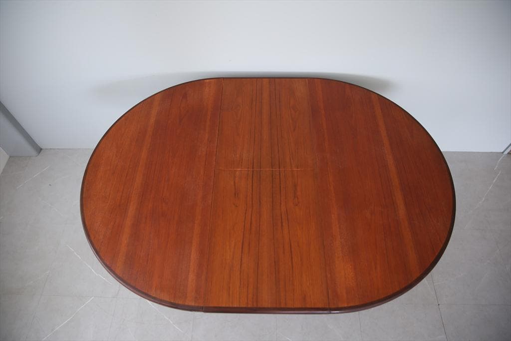 英国アンティークGPLANジープラン伸張式ラウンドダイニングテーブル87-134