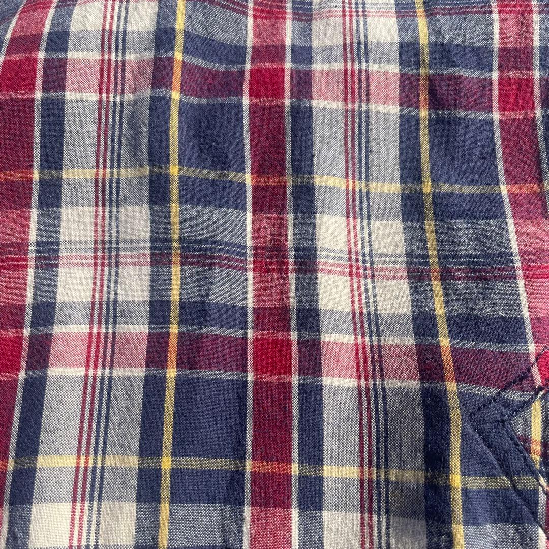 90s J.CREW ジェイクルー コットン アノラック パーカー チェック