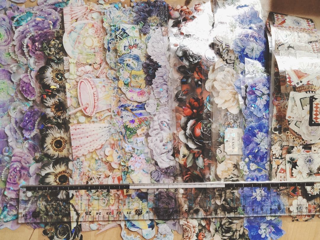 海外マスキングテープ　切り売り　おすそ分け 　606.9g