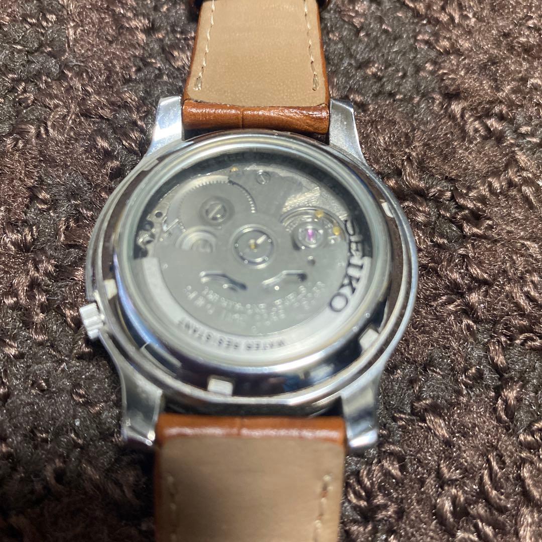 【自動巻き】セイコー　セイコー5 SEIKO5 カーキ