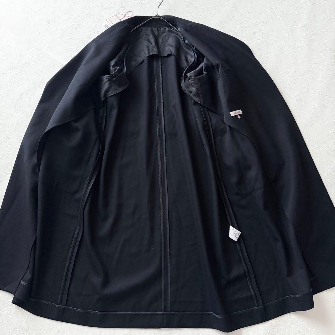 2398Z ほぼ新品ドレステリア ベルテッドコート ロング ウール 定価9.7万