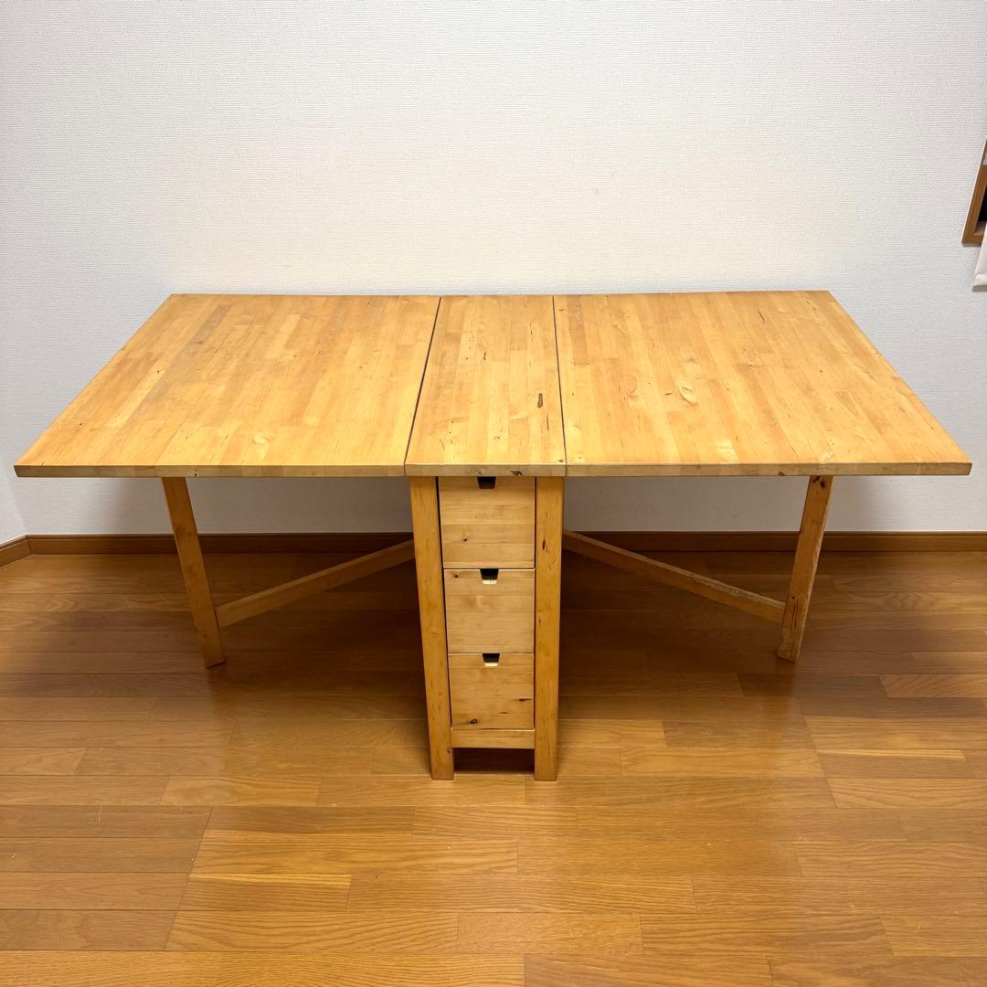 【訳あり】IKEA NORDEN ノールデン ダイニングテーブル