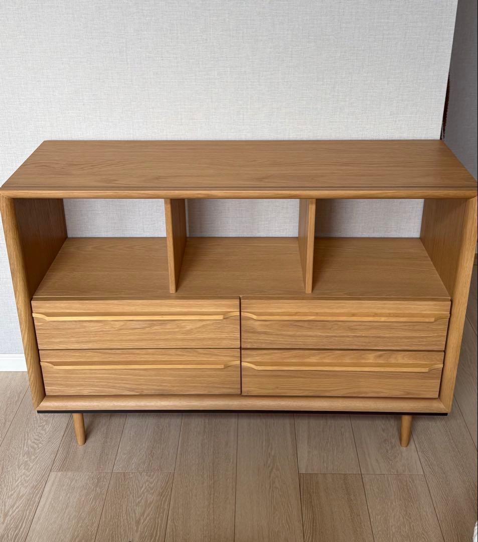 オーク　サイドボード