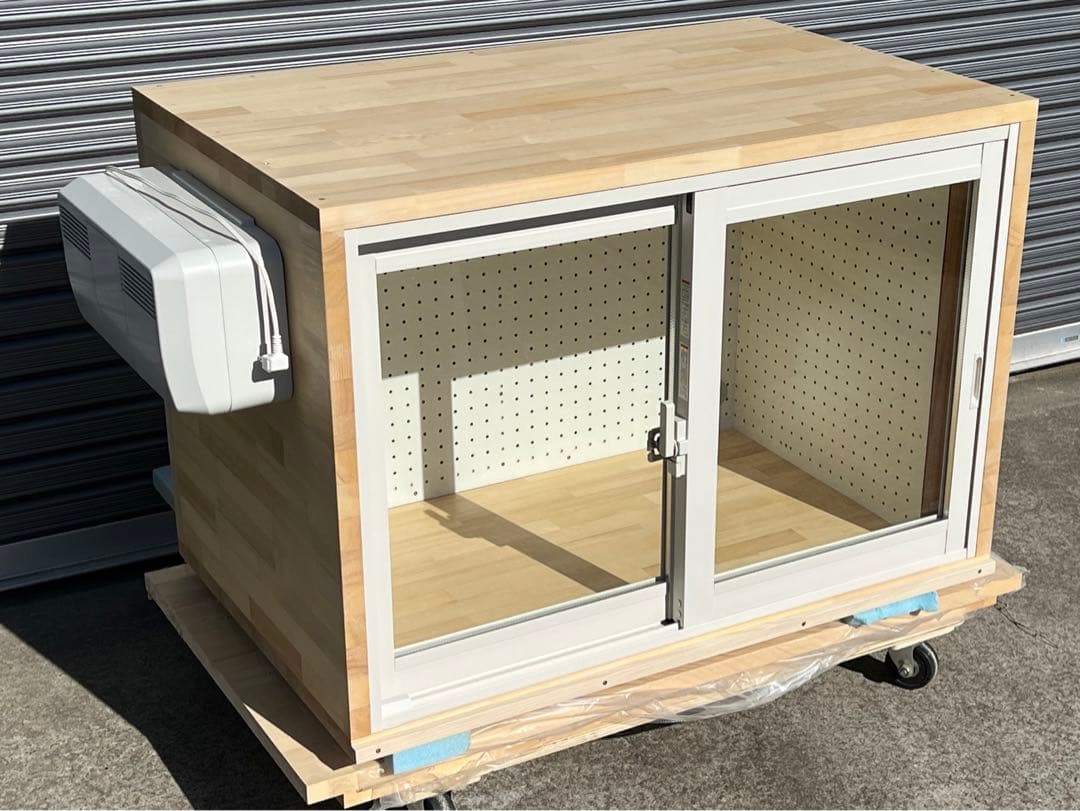 新品未使用　防音犬小屋　犬　子犬　小型犬　ワンちゃん　防音ケージ　木製ケージ