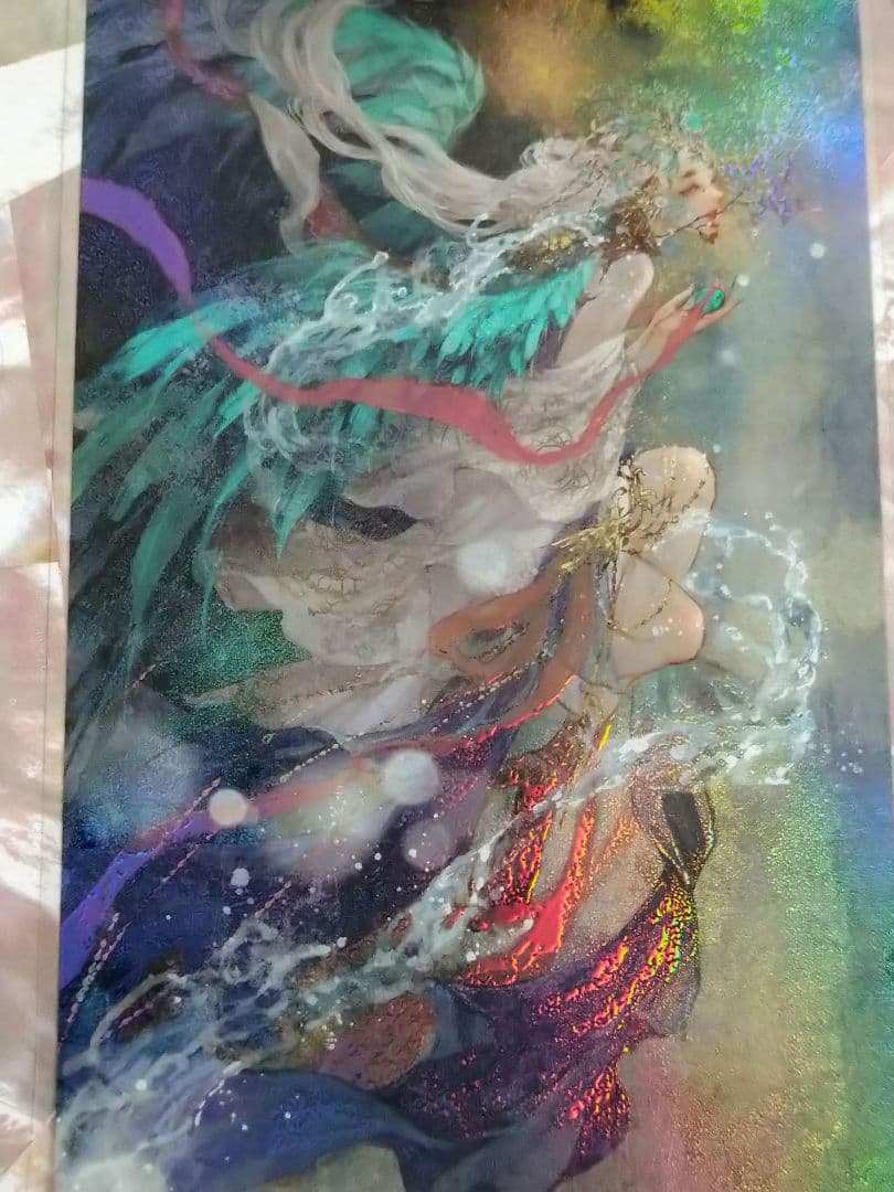 J417＃山海经系列(霓虹光)玉玉卿切り売り海外人物マステ