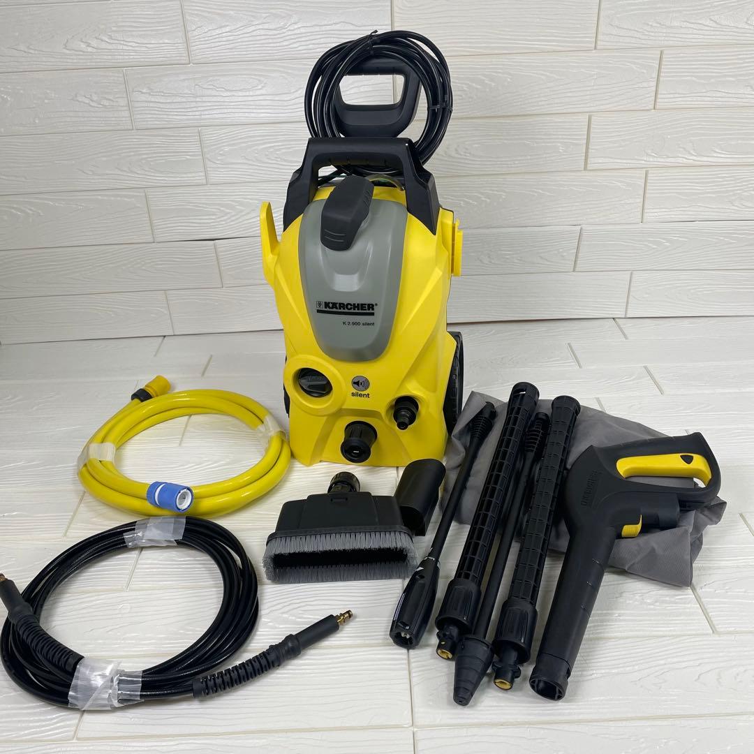 【美品】　KARCHER ケルヒャー 家庭用高圧洗浄機 K2.900サイレント
