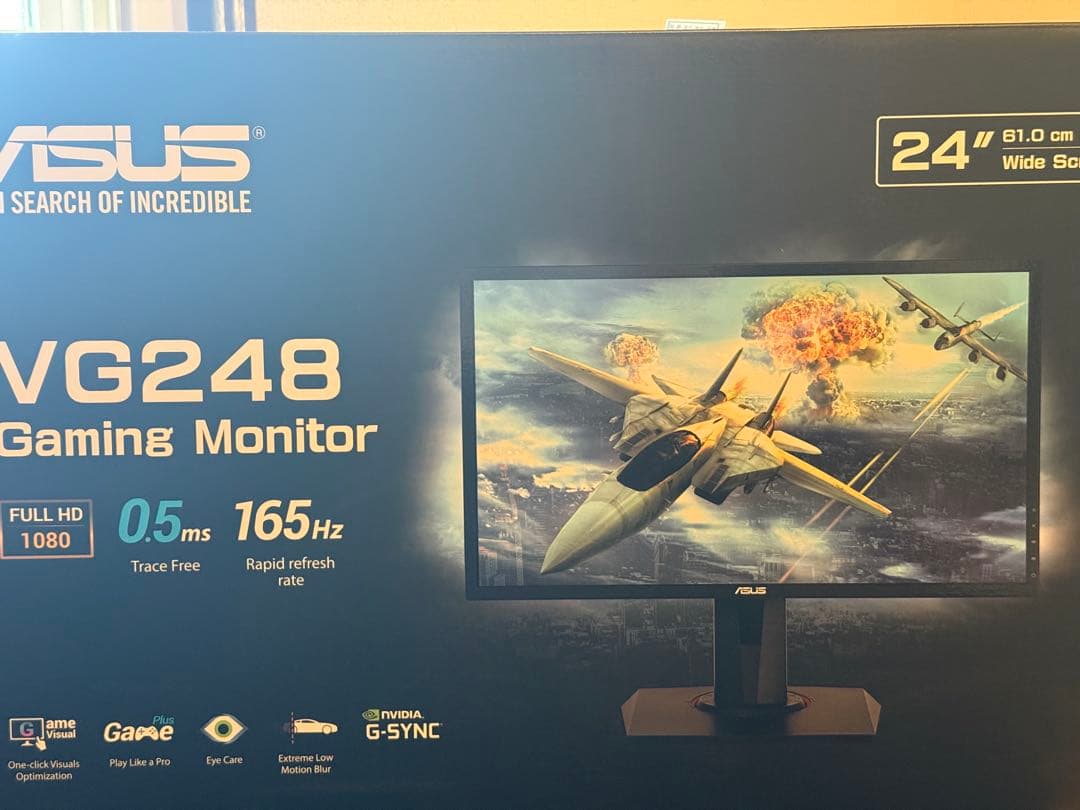 ASUS VG248 24インチ ゲーミングモニター