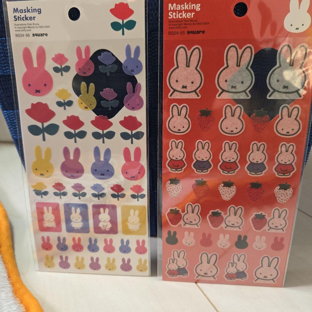 ミッフィーマスキングステッカー