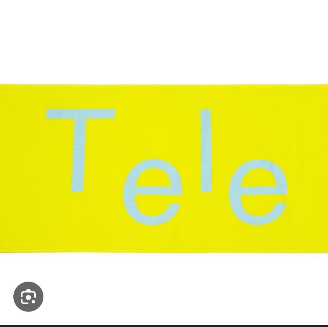 Tele 初期 ロゴタオル 東京宣言