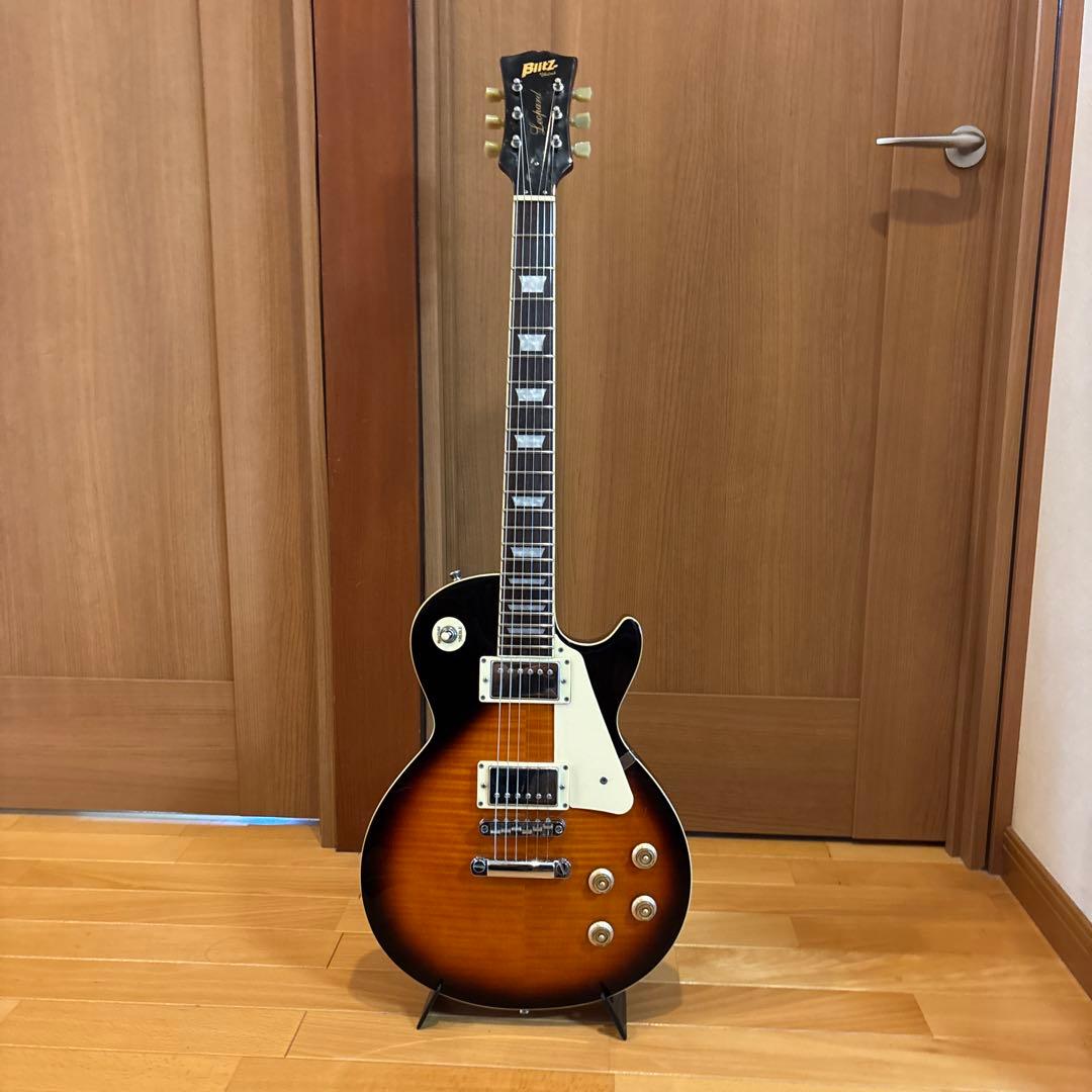 Blitz by Aria pro II Leopard 新品弦張替済