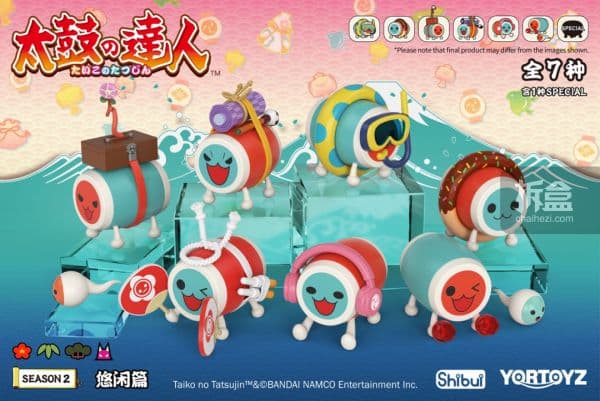 【レア】太鼓の達人 YORTOYZ 海外限定フィギュア　1BOX 6個入り