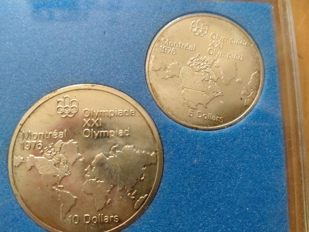 モントリオールオリンピック 記念銀貨 セット