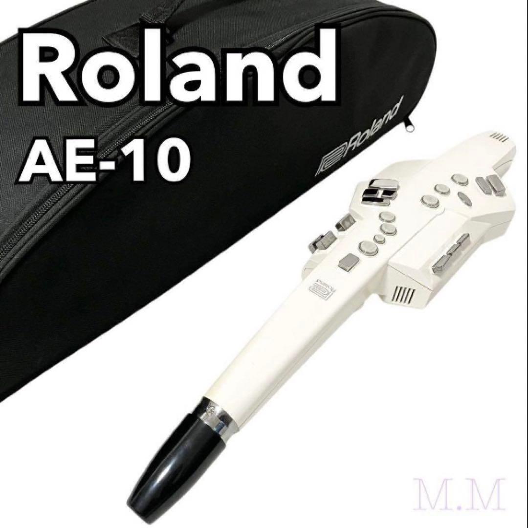 ローランド エアロフォン AE-10 ホワイト ケース付 サックス Roland