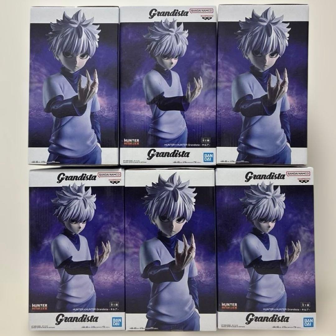 HUNTER x HUNTER Grandista キルアフィギュア　6体セット