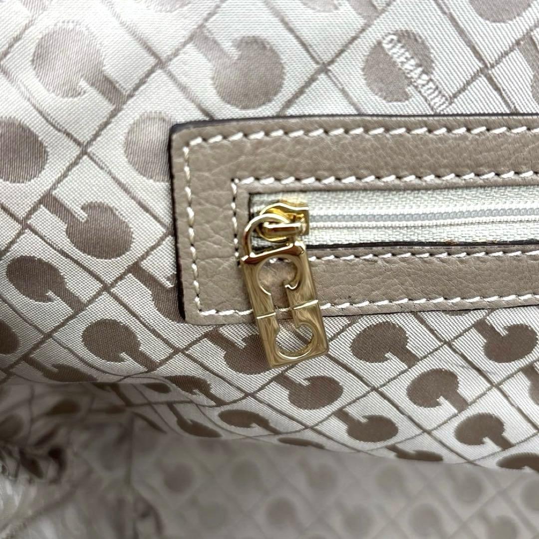 美品◎ゲラルディーニ 2way 斜めがけ ショルダーバッグ ミニボストン レザー