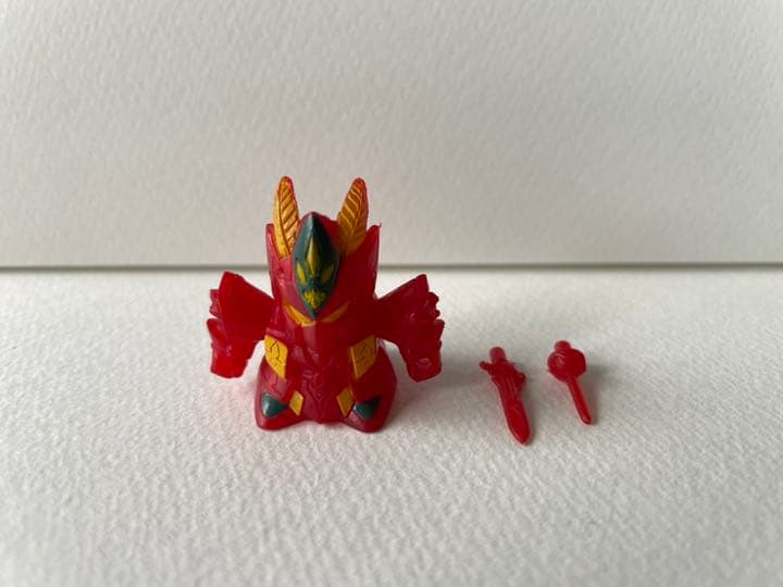 【希少】ガン消し 麗騎士レッドウォーリア 彩色済み