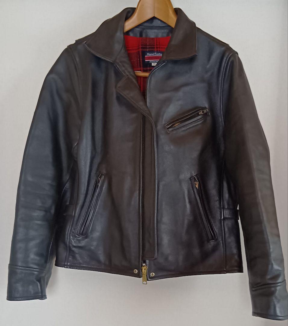 フェローズ　レザー・ジャケット（馬革）　ブラック　サイズ 40（メンズL）