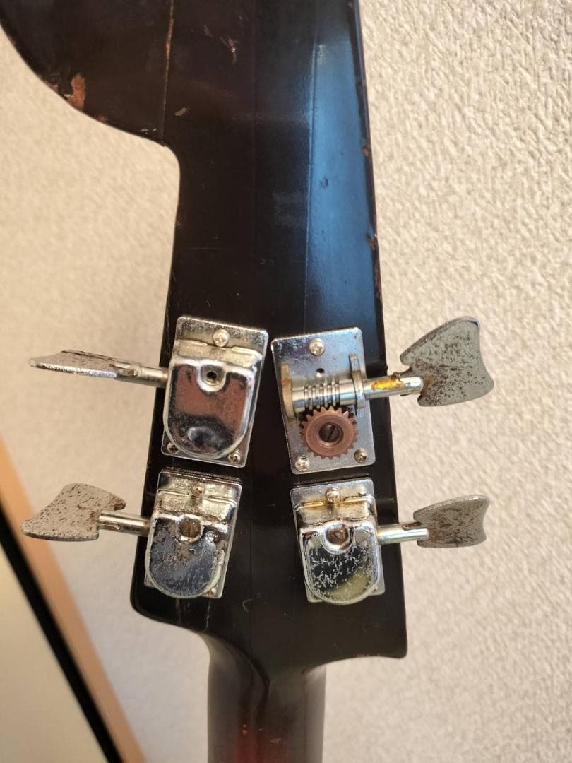 TEISCO NB-1 テスコ ビンテージベース ビザール ヘッド補修跡有