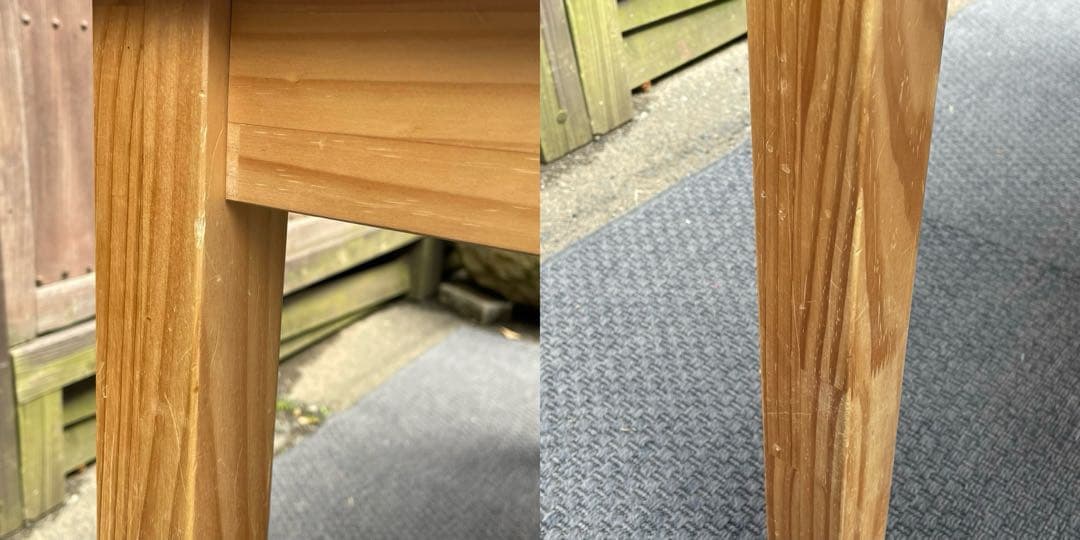 直接引取限定　モモナチュラル　タイルトップダイニングテーブル　仙台　宮城