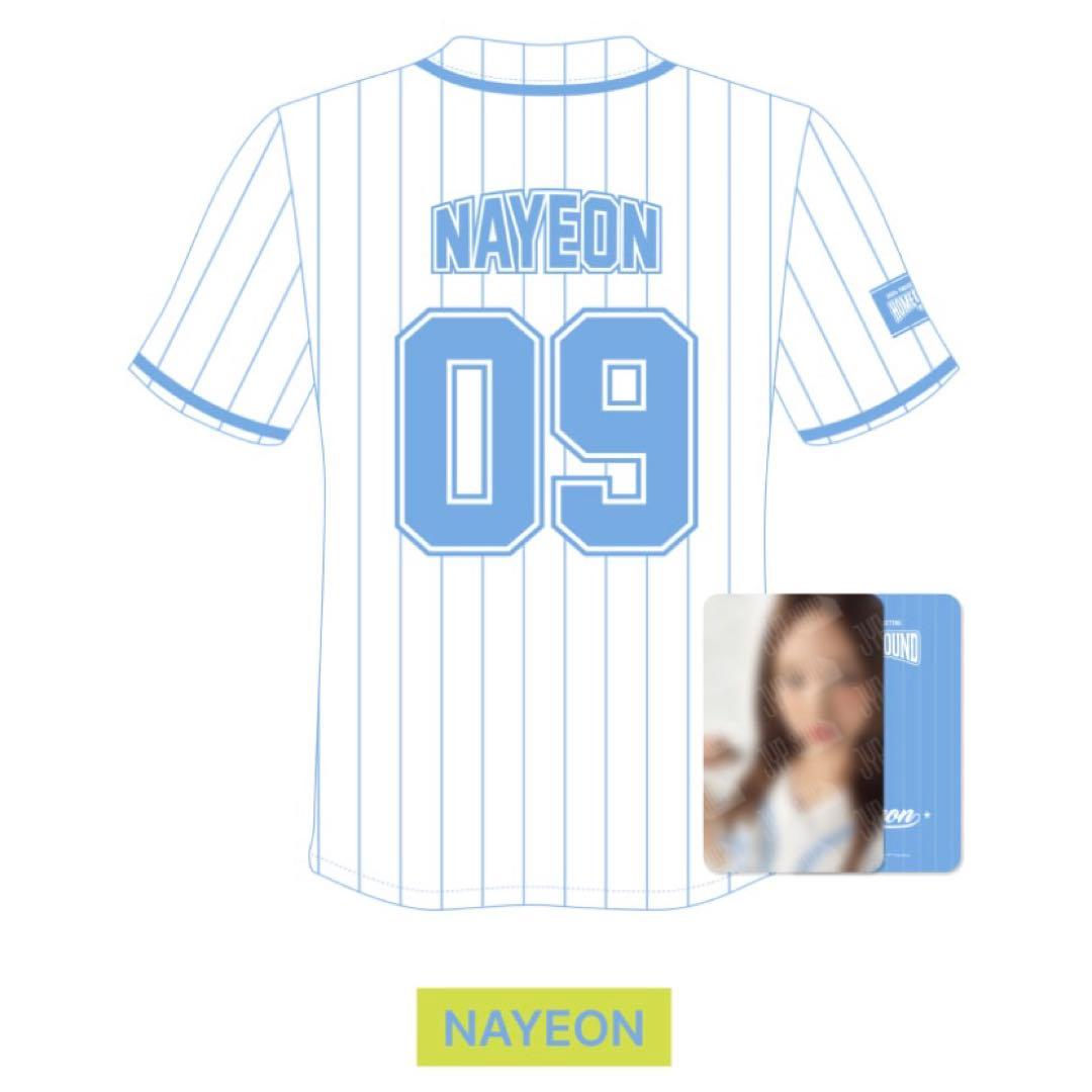 【美品】TWICE  9ROUND トレカ付きユニフォーム ナヨン