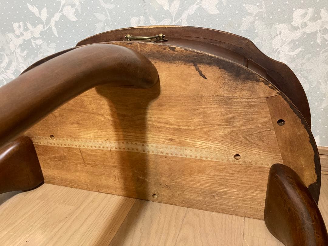 アンティーク コンソールテーブル　飾り棚　猫足　猫脚