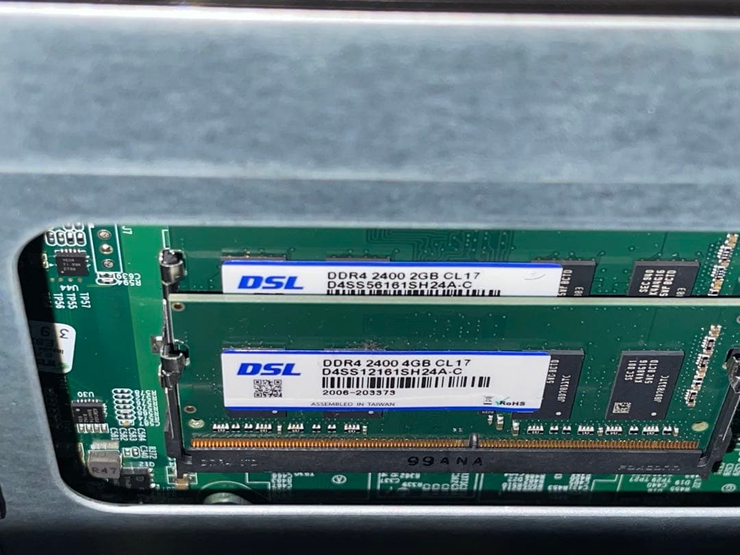 ASUSTOR AS5202T 6GB RAM増設 2ベイ NAS