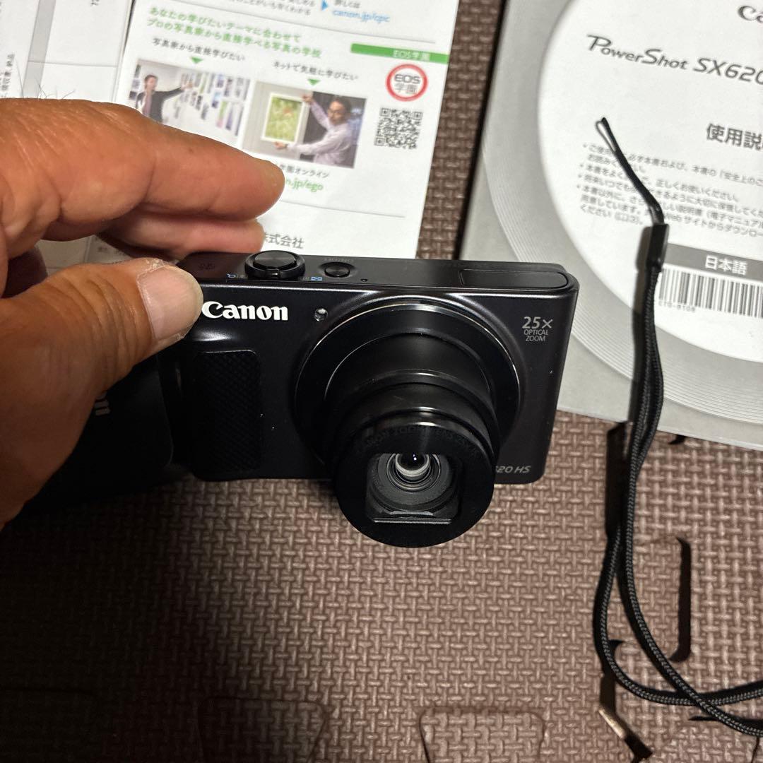 ‼️✨超美品✨Canon SX620 HS デジタルカメラ　箱付きバッテリー2個