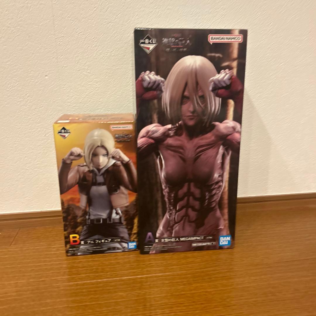 一番くじ　進撃の巨人　女型の巨人 アニ　フィギュア