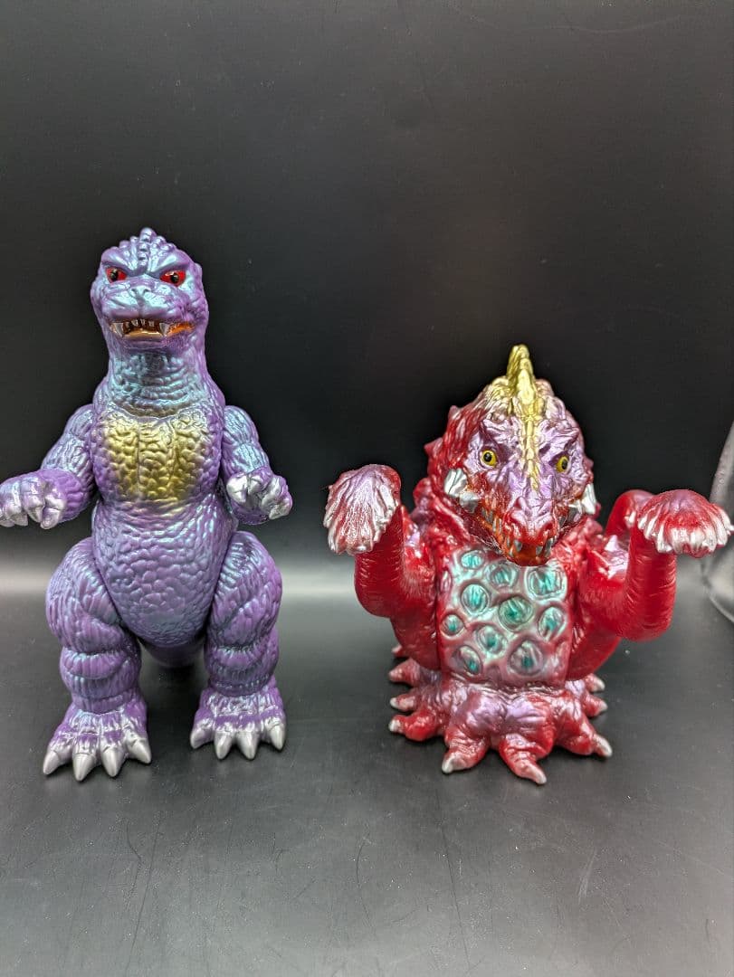 M1号　ゴジラ　ビオランテ　対決セット　ビオゴジ　ソフビ