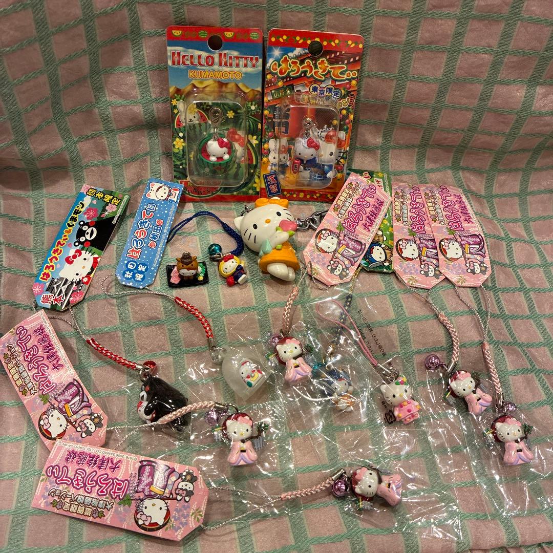 ハローキティ　ご当地ストラップ　まとめ売り