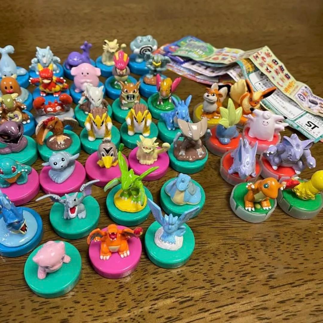《超希少》ポケモンフィギュア　スタンプ　40体セット