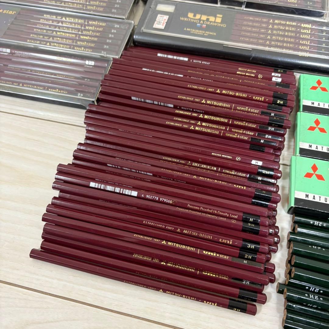 新品 三菱鉛筆 ユニ ハイユニ えんぴつ 大量