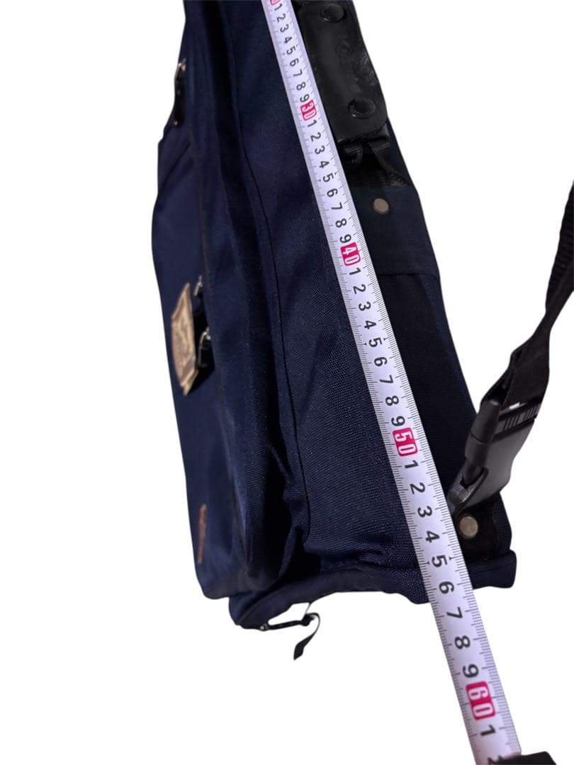 KANATA デッドストック　ガーメントバッグ　ハンガー付　美品　ネイビー