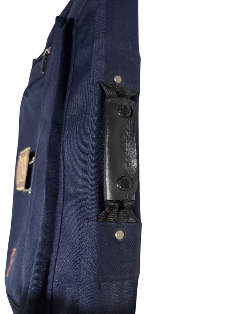 KANATA デッドストック　ガーメントバッグ　ハンガー付　美品　ネイビー