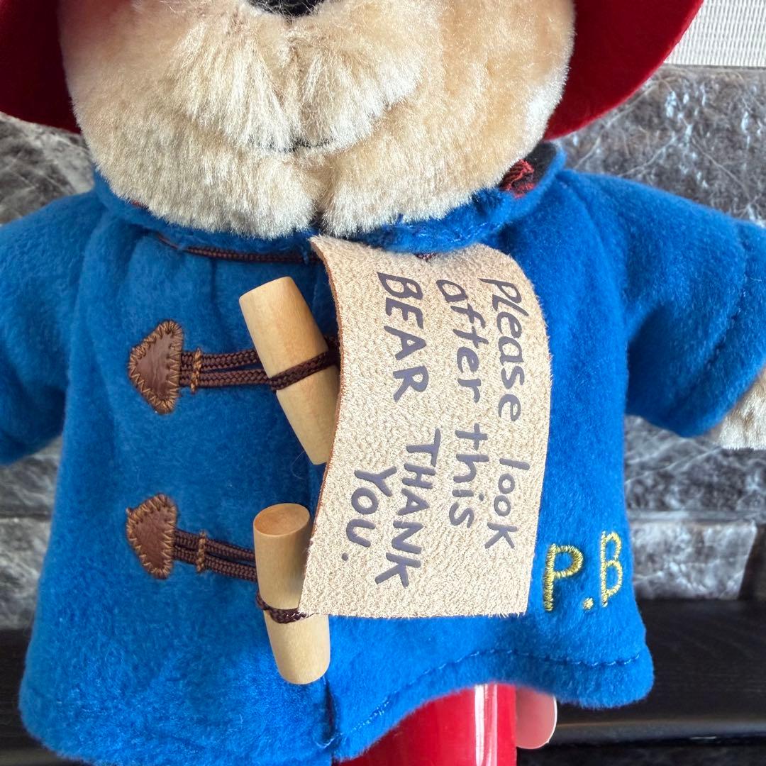【ロンドン購入/新品タグ付き】パディントンベア☆公式ぬいぐるみ25cm