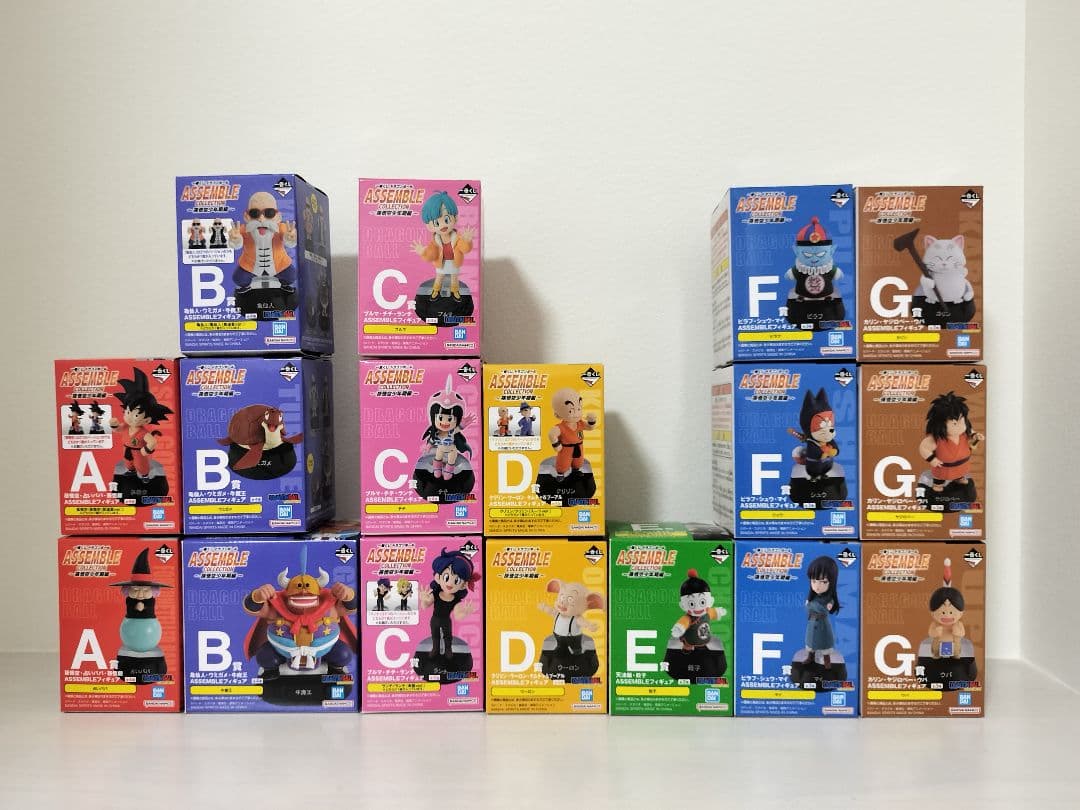一番くじ ドラゴンボール ASSEMBLE A賞〜G賞 17種 ラストワン賞